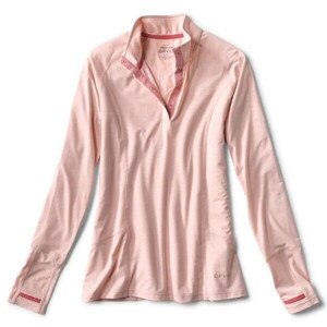 Orvis Outsmart Adventure Knit Shirt Women's in Pale Clay
